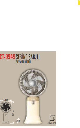 CATA Serino El Vantilatörü - Görsel 2